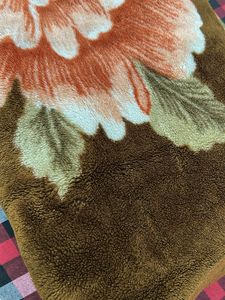 Cozy Floral Print Blanket