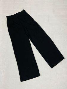 GRECIILOOKS Classic Black Wide-Leg Pants