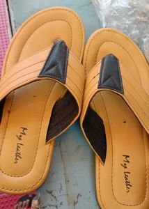 Comfortable Tan Flip-Flops