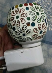 Mosaic Glass Night Light Lamp