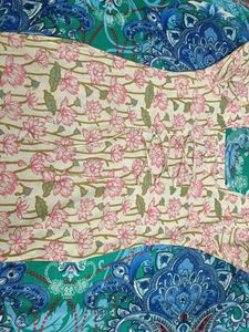 Beautiful Pink Lotus Print Kurta