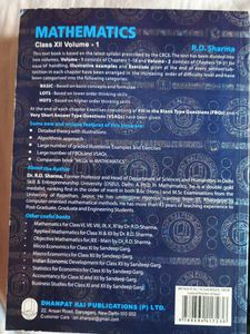 R.D. Sharma Mathematics Class XII Volume 1&amp;2