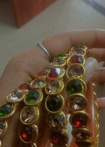 Colorful Stone Bangles
