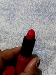 Red velvet lipstick