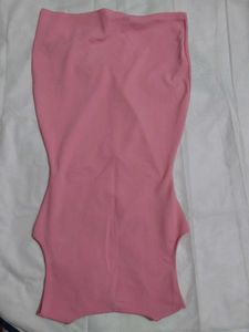 Chic Sleeveless Pink V-Neck Dress