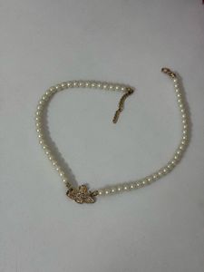 Pearl Necklace with Orb Pendant