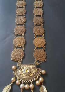 Long Neckpiece Golden ( Copper )