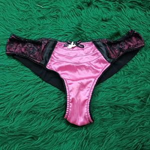 Playboy Pink 🎁 🫴🏻Satin Lace Briefs
