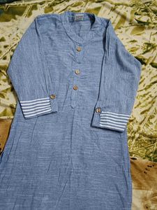 Vastramaniaa Sky Blue Decent Kurti