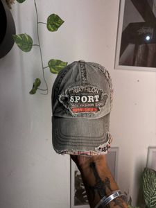 Distressed Casual Sport Cap