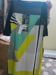 Abstract Art Tunic Top