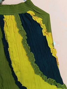 Yellow Long Skirt