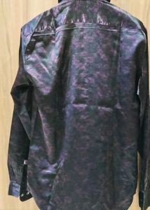 Stylish Parx silk Shirt beautiful floral print