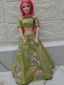 Beautiful Lehenga Choli Set for barbie
