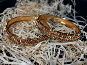 Beautiful and Stunning Gold Plated Bangles 👌