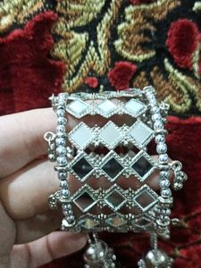 Mirror Work Cuff Bracelet