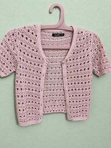 Knit Button-Up Cardigan