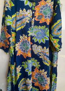 Boho Paisley Print Kurta