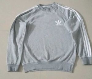 Adidas Grey mens sweatshirt
