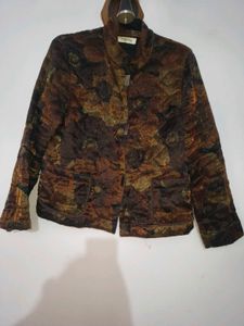 Vintage Floral Quilted Jacket