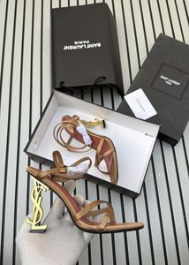 Saint Laurent  Strappy (YSL)Heels