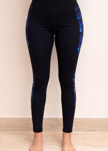Black &amp; Blue Athletic Leggings
