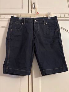 Benetton Dark Blue Denim Shorts