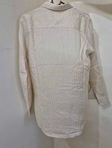 Women's Classic Striped Button-Down Shirt