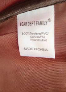 Bright Red Tote Bag made in china