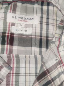 U.S. Polo Assn. Classic &amp; Genuine Plaid Shirt