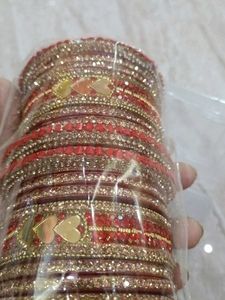 Sparkling Bangle Set Lakh Ka Chura