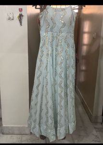 Elegant Sequin Embellished Gown