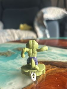 Green Lizard Spiderman toy