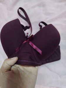 Burgundy Everyday Bra
