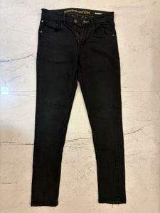 Classic Black Denim Jeans
