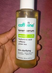 MCaffiene Toner Serum.