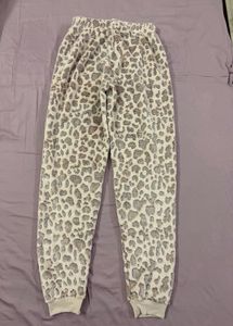 Cozy Leopard Print Joggers