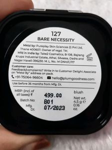 Shimmery Peach Blush 127