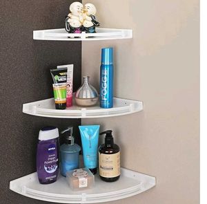 bathroom organiser corner shelves