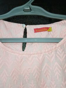 Cute Pink Puff Sleeve Top
