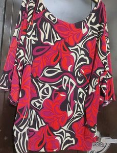 Multi Printed Top For Girl Or Woman 56-58 Bust