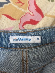 Distressed Denim Shorts