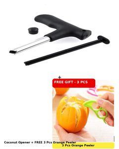 Coconut Opener and Orange Peeler Set