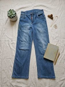 Blue Straight Fit Jeans (30-32 waist)