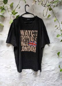 Black London Graphic T-Shirt