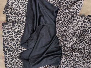 Leopard Print Mini Skirt