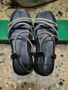 Sparkly Flat Sandals