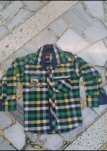 21. Boys Plaid Button-Up Shirt