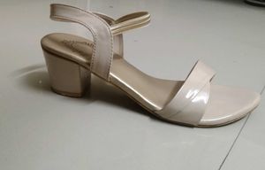 Nude Block Heels