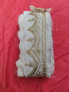 Embellished Fabric Piece lace